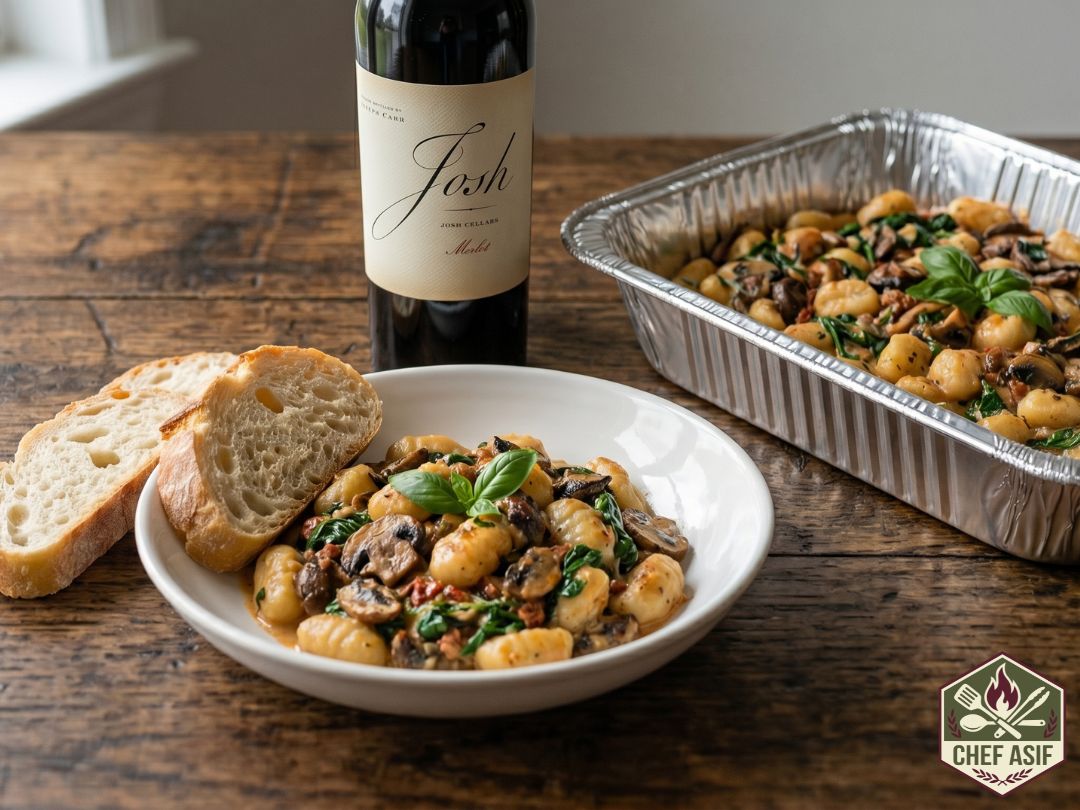 Creamy Tuscan Mushroom Gnocchi