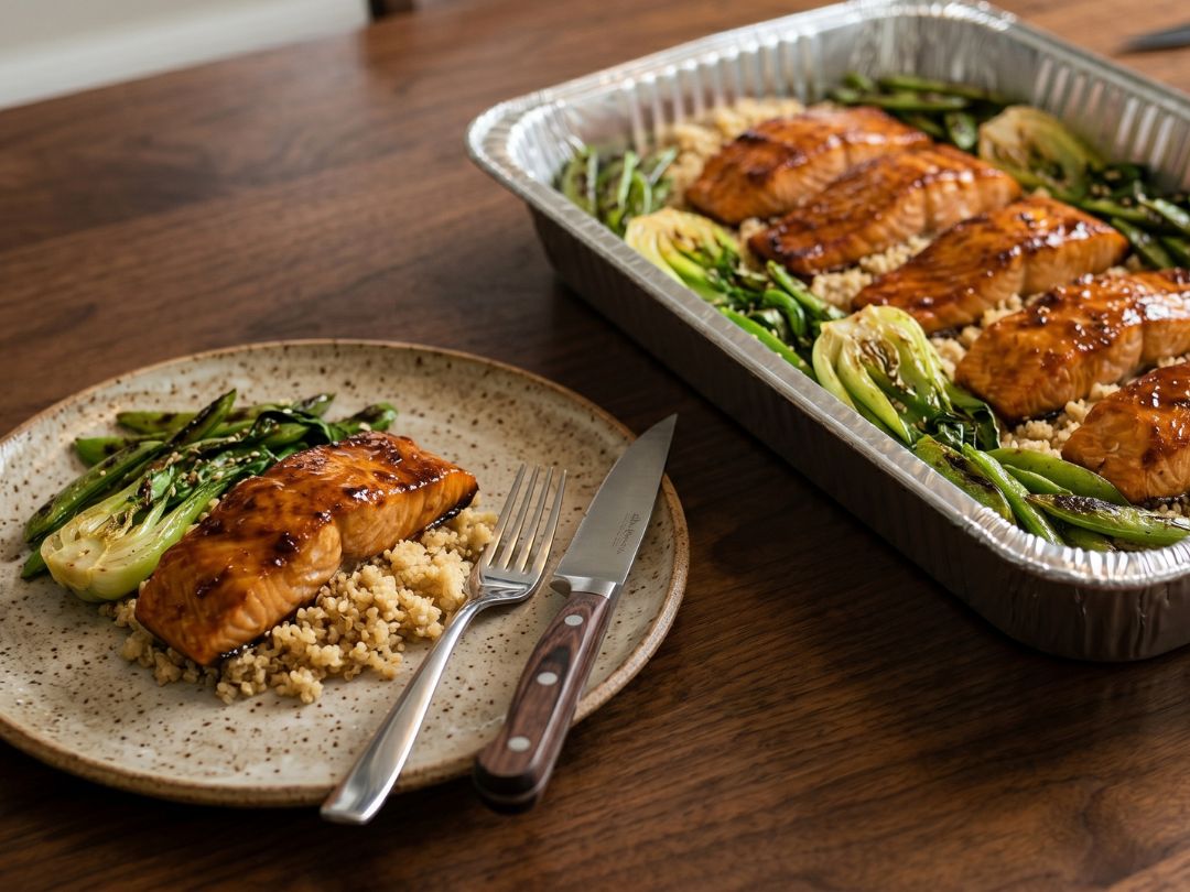 Honey-Glazed Miso Salmon